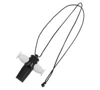 WEKADRIN Tri-tone Samba Whistle Black Abs Slide Whistle for Music Education and Orff Teaching Method, Latin Percussion Instrument Suitable for Boys and Girls and Adults Outdoor Use
