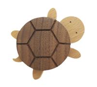 WEKADRIN Turtle Shaped Clothes Hanger Wall Hook Nail Wooden Coat Hook with Strong Load Capacity for Towels Bags Clothes Lovely Nordic Style Drawer Handle
