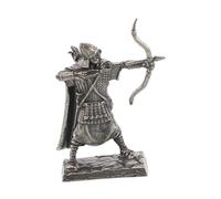 WEKADRIN Vintage Knight Figurine Retro Roman Legionnaire Statue for Home Office Decor Unique Collectible Miniature Figure Gift for History Enthusiasts and Desk Decoration
