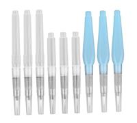WEKADRIN Water Injection Fountain Pens with Lightweight Refillable Arts Ink Brush Pens for Watercolor Painting Calligraphy and Writing Practice for Art Students and School Use