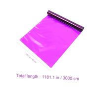 WEKADRIN Wide Purple Cellophane Wrap Roll for Wrapping Flowers and Crafts Decorative Packing Film for Wedding Snacks Christmas Presents and Handicrafts