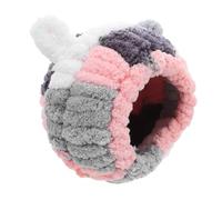 WEKADRIN Winter Warm Parrot Nest House with Extra Thick Coral Fleece Plush Sound-reducing Bird Bed for Cockatiel Parakeet Budgies Cozy Cage Snuggle Hut for All-season Comfort and Easy