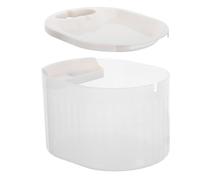 WEKADRIN Wireless Cat Water Fountain Large Capacity Smart Induction Pet Water Station Cordless Waterfall Bowl Continuous Freshness for Dogs and Cats Indoor Outdoor Use