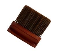 WEKADRIN Wooden Handle Neck Duster Hair Cutting Brush for Barber and Salon Use High-density Broken Hair Cleaning Brush for Quick Removal Around Ears and Neck