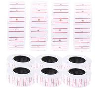 WEKAMOS 1 Roll Price Tag Paper Adhesive Labels for Retail Signage Printing Easy to Use for Product Identification and Pricing Supermarkets