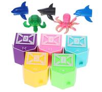 WEKAMOS 1 Set Animal Finger Puppets for Montessori Counting Sorting Ocean Series Safe Educational Play Fosters Imagination Creativity