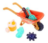WEKAMOS 1 Set Funny Beach Sand for Lightweight and Includes Wheelbarrow for and Developing Creativity and Coordination Random Color