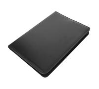 WEKAMOS 1 Set Zippered Portfolio Binder Organizer Professional Document Storage Folio with Notepad Holder Card Slots Calculator Pocket Stylish Business Padfolio for Men and Women
