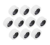 WEKAMOS 10 Rolls Self Adhesive Price Marker Label Stickers for Office and Retail Practical White Tag Paper with Print Space Saving Design for Product Pricing and Inventory Management