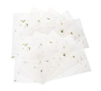 WEKAMOS 10 Sets Vintage Style Writing Paper for Letter Painting Thick Smooth Creative Letter Paper for Poetry Notes Messages Practical Calligraphy Supplies