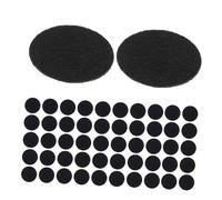 WEKAMOS 1000pcs Felt Circles for Jewelry Making Soft Round Pads for Hairclip and Brooch Crafting Decorative Felt Rounds for DIY Sewing and Home Decoration Black