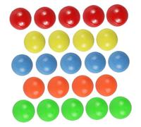 WEKAMOS 100pcs 12mm Colored Counting Balls for Math Teaching Supplies Educational Probability Balls Small Solid Learning Set (orange Green Blue Yellow Red)