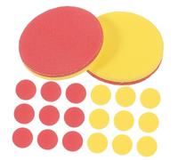 WEKAMOS 100pcs Eva Double Sided Counters Red Yellow Maths Two Colour Counters for Boy Girl Math Kids for Homeschooling and Classroom Teaching