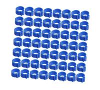 WEKAMOS 100pcs Pigeon Foot Clip Leg Bands for Bird Identification Leg for Poultry Easy to Use and Store for Managing Birds