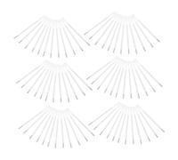 WEKAMOS 100pcs White High Temperature Heat Erasable Fabric Pen Refills for Sewing Quilting Dressmaking Water Soluble Tailor Marking Pens for Precision Garment Crafting