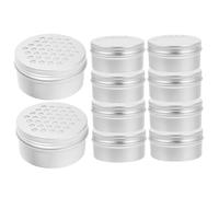WEKAMOS 10Pcs Dog Scent Training Kit Aluminum Scent Work Tins for Nose Training Durable Dog Scent Training Case for Engaging Scent Games and Reducing Stress