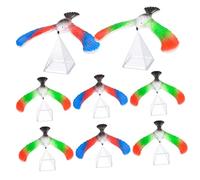 WEKAMOS 10pcs Educational Finger Balance Plastic Eagle Bird Stimulating Curiosity and Wisdom Development for Boys Random Color