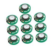 WEKAMOS 10pcs External Magnet Loudspeaker DIY Speaker for Electronic Devices Mini Projects Plastic Horn Replacement