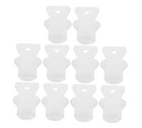 WEKAMOS 10pcs Hot Water Bottle Stoppers Leakproof PP Sealing Plugs Inner Diameter High-Temperature Resistant Replacement Caps for Warm Water Bags Winter Use
