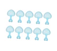 WEKAMOS 10pcs Love Spoon Hamster Food Scoop Pet Supply Reptile Food Spoon Small Pet Accessories