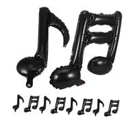 WEKAMOS 10pcs Musical Note Foil Balloons Party Decorations for Music Lovers for Birthday Celebrations Dance Events and Music Themed Parties