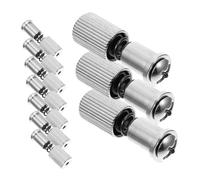 WEKAMOS 10pcs Sewing Machine Foot Clamp Screws Metal Sewing Accessories for Even Pressure Compatible with Industrial Household Machines for Tailors and Quilting Crafts