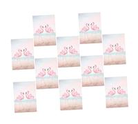 WEKAMOS 10pcs Vintage Blank Letter Paper for Writing and Painting Creative Parchment Style Stationery for Thank You Notes Poems Love Letters Calligraphy Practice for Scrapbooking and