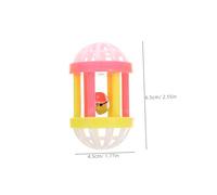 WEKAMOS 10Pcs Wear Resistant Kitten Teaser with Bells Interactive Cat for Indoor Cats Portable Fun Random Color