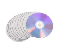 WEKAMOS 10pcs Writable Dvd-r and Cd-r Discs High Capacity Recordable and Rewritable Media for Burning Music Phone Call Archives Video Backup Compatible with CD Dvd Drives