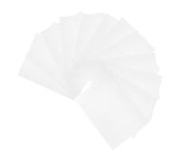 WEKAMOS 12 Sheets Printable Heat Shrink Plastic Sheets for DIY Crafts White Shrinkable Film Compatible with Printers Creative Heat Shrink Material for Handmade Decorations and Projects