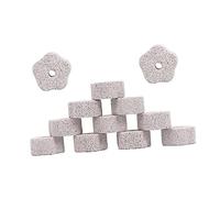 WEKAMOS 12pcs Molar Stone Chew Toys for Hamster Rat Calcium Mineral Stone Teeth Care for Hamster Rabbit Guinea Pig Pet Supplies