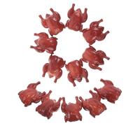WEKAMOS 12pcs Realistic Artificial Roast Chicken Model Lifelike Fake Food Ornaments for Kitchen Restaurant Thanksgiving Photography Props Simulated Chicken Display
