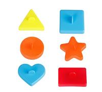 WEKAMOS 12Pcs Sand Molding Set for Animal and Geometric Models Play Tools for Summer Beach and Outdoor Creative Fun Random Color