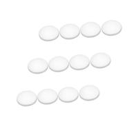WEKAMOS 12pcs Transparent Silicone Self-Adhesive Door Handle Bumper Pads Wall Protectors for Noise Reduction and Collision Prevention Anti-Collision Pads for Bedrooms Kitchens Bathrooms