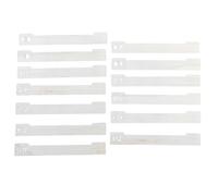 WEKAMOS 13pcs Wooden Vinyl Record Dividers A-z Alphabet Separators for Vinyl Record Storage, Letter Organizer for Album, Cd, DVD Media and Bookshelf Sorting