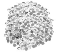 WEKAMOS 1440pcs Flatback Hot Melt Rhinestones for Clothes DIY Craft Glass Gems White Iron Rhinestone Decorations for Shoes Bags Jewelry Accessories