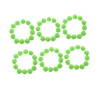 WEKAMOS 1500pcs Mini Green Pom Poms for Crafts Soft Fuzzy Pompoms with Brilliant Color Stability Multipurpose DIY Puff Balls for Hats Keychains Party Decorations and Art Projects