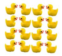 WEKAMOS 150Pcs Miniature Ducks Resin Figurines Adorable Garden Decoration for Fairy Gardens Dollhouses and Home Decor Creative Mini Statues for Unique Visual Appeal