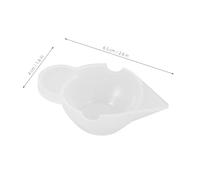 WEKAMOS 15pcs Silicone Measuring Cups for Epoxy Resin DIY Craft Projects Reusable Resin Moulds with Color Modulation Design Portable and Easy to Clean Mixing Bowls for Crystal and UV Glue