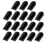WEKAMOS 18pcs Coffin Shaped Boxes Halloween Decor Prank Accessories Sturdy Miniature Props for Spooky Party Favors and Festive Amusement