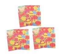 WEKAMOS 18pcs Lunar Year Red Envelopes Cartoon Money Holders for Chinese Year Festival Eye-catching Mixed Style Red Packets for Gifting Blessings and Fortune