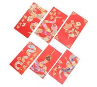 WEKAMOS 18pcs Year of The Snake Red Envelope New Year Red Envelope Bag Chinese Snake Lucky Money Pockets Chinese Gold Hong Bao Packet Hongbao CNY