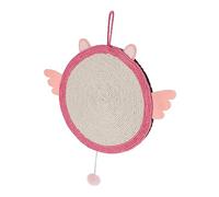 WEKAMOS 1Pc Cat Scratching Mat Cute Angel Design Durable Cat Scratch Board for Playing Resting Prevents Furniture Damage Lightweight Home Decor for Cats and Kittens Birthday present