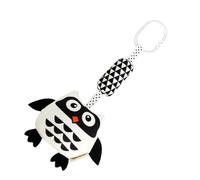 WEKAMOS 1Pc Owl Wind Chime Hanging for Stroller Adorable Sensory Pendant for Newborn Early Education Safe Material Design Grasping Skills Development