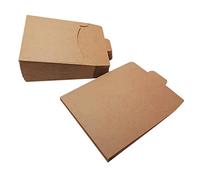 WEKAMOS 1Set Multi Function Paper Bags Brown Paper File Envelope Pouch Packaging for Cards and Decorations Simple Elegant Design for Events