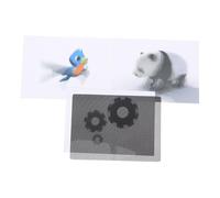 WEKAMOS 1Sets Grating Animation Science for DIY Project for Interactive Creative Visual Experiments Early Education Fun and Innovation