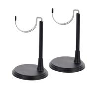 WEKAMOS 2 Sets Doll Stands with Wide Base for Firm Display Doll Holders for Stable Standing and Collection