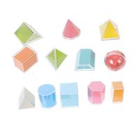 WEKAMOS 2 Sets Transparent Geometric Models with Unfolding Demonstrations Comprehensive Geometry Manipulatives for Classroom and Home Enhances Understanding of Volume and Surface Area