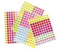 WEKAMOS 20 Sheets Garage Price Stickers Pre-Priced Labels with Strong Adhesion for Supermarket and Garage Use Easy Peel-Off Removable Pricing Tags for Organizing and Selling