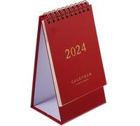 WEKAMOS 2024 Desktop Month Calendar Standing Desk Planner 2024 Schedule Calendar Home Office Accessory Wine